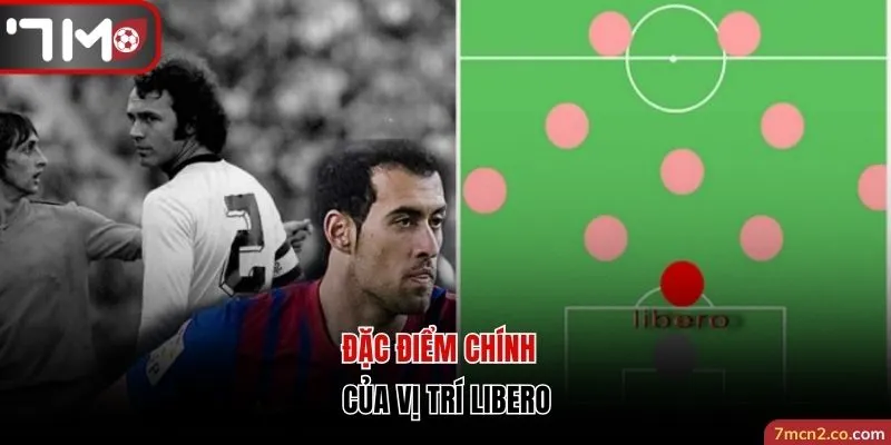 Đặc điểm chính của vị trí Libero
